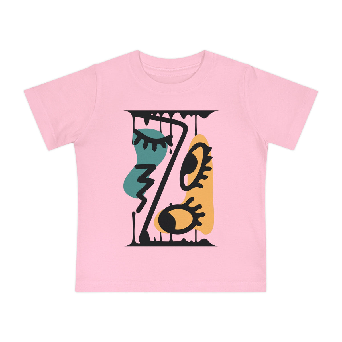 Signature Pup baby t-shirt — size chart