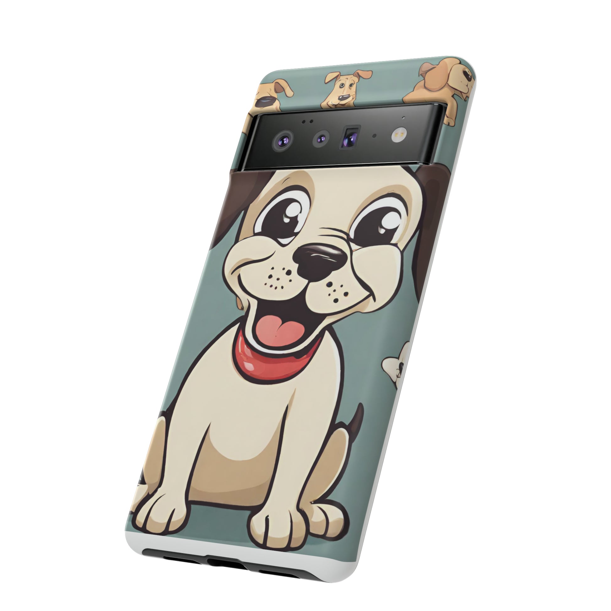 Sniffwagglendwalk™ Multi Dog Design Tough Phone CaseS. - Sniff Waggle And Walk