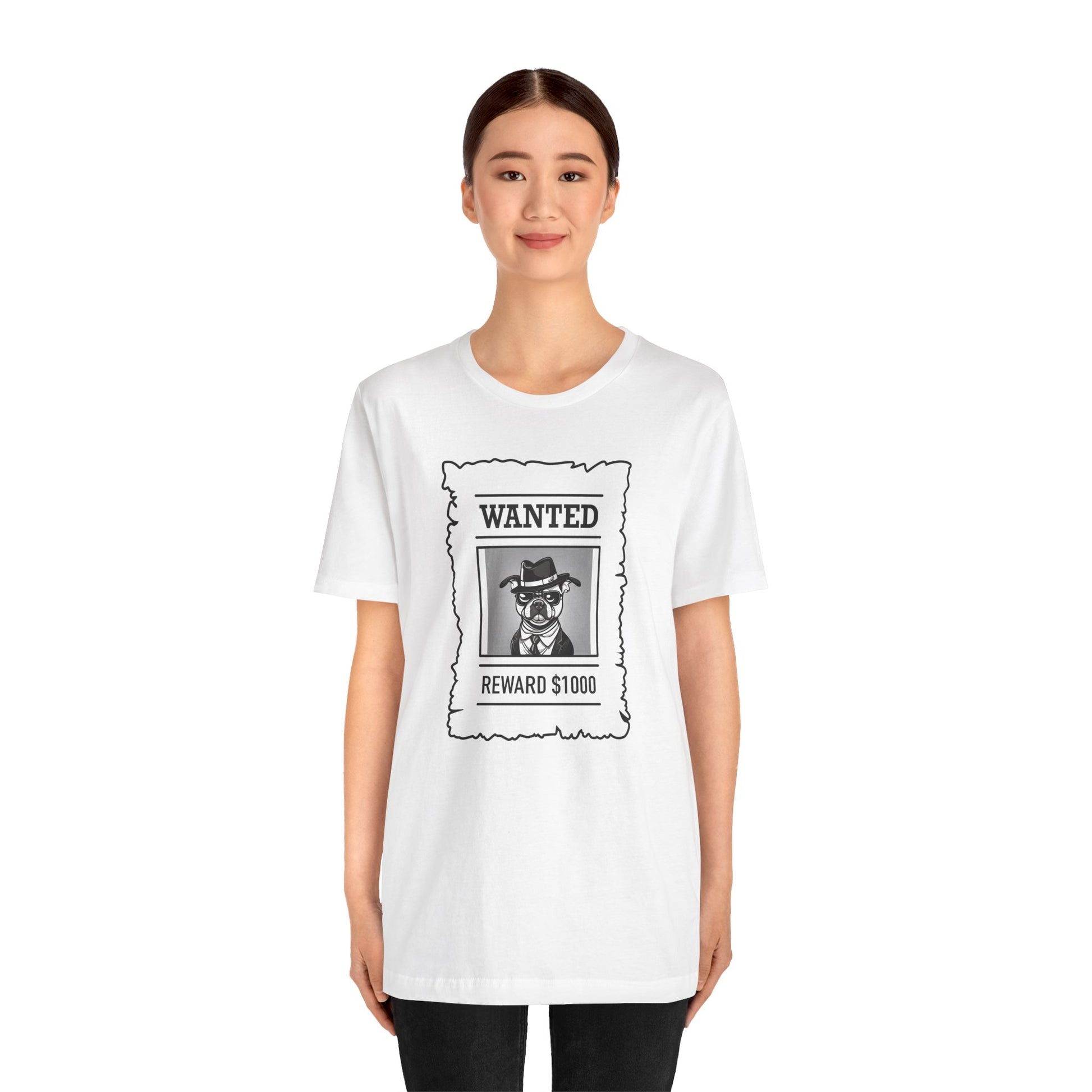 WANTED Unisex Jersey Short Sleeve Tee - Sniff Waggle And Walk