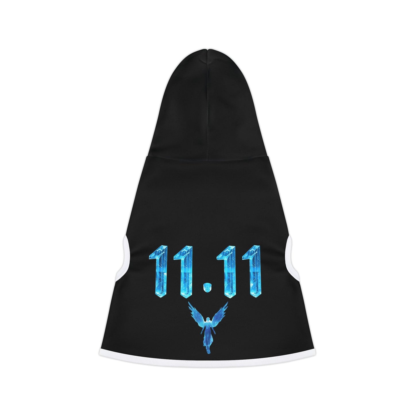 11:11 Angel Energy Dog Hoodie – Cozy Symbol of Love, Luck & Divine Protection 🐾
