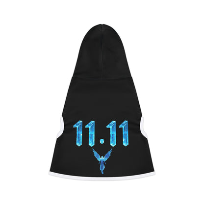 11:11 Angel Energy Dog Hoodie – Cozy Symbol of Love, Luck & Divine Protection 🐾