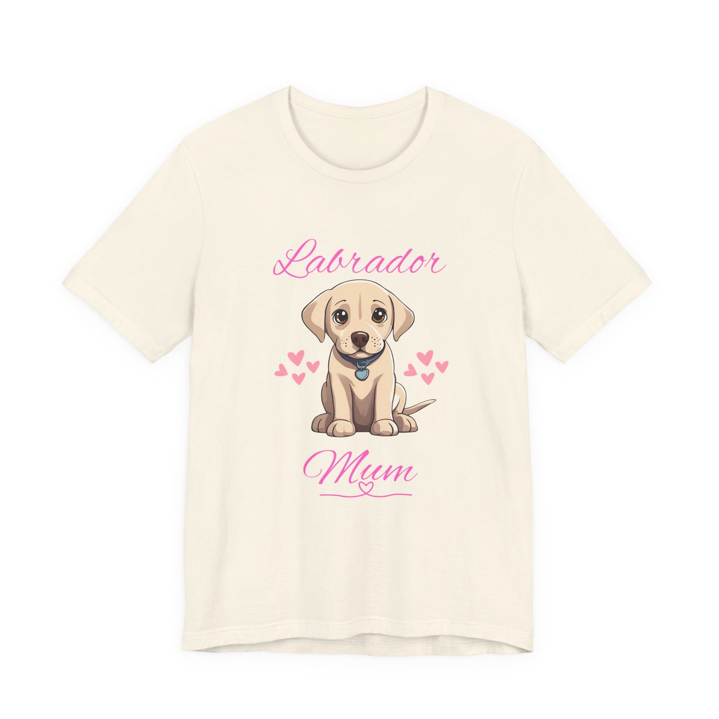 Labrador Mum T-Shirt — Navy — Labrador gift tee — SniffWaggleNWalk™