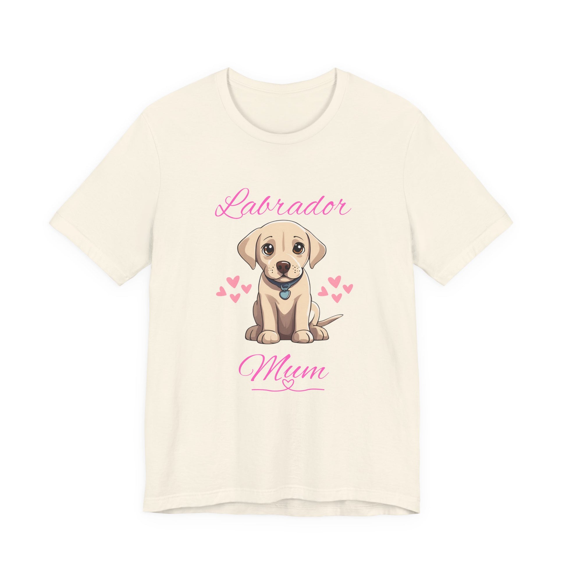 Labrador Mum T-Shirt — Navy — Labrador gift tee — SniffWaggleNWalk™
