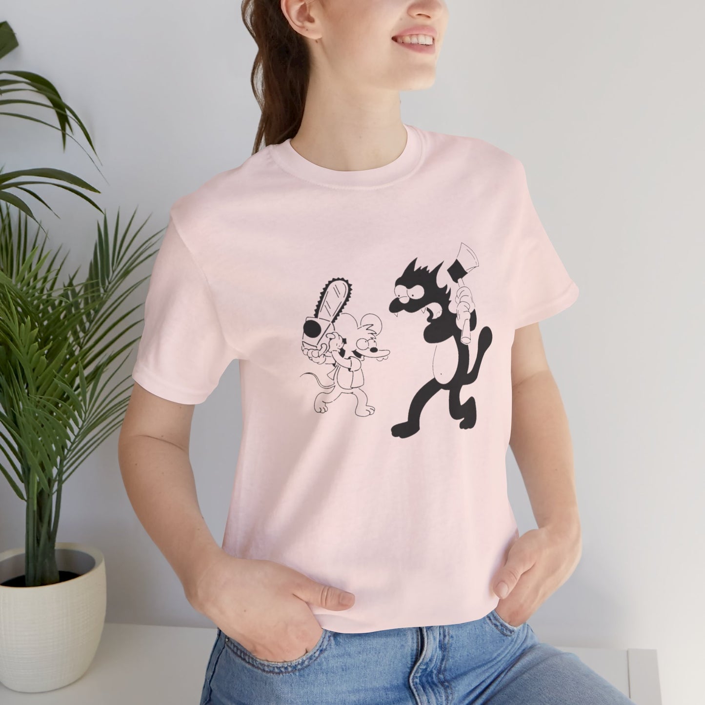 The Itchiest Scratchiest t-shirt — flat lay Natural, funny nostalgia tee SniffWaggleNWalk™