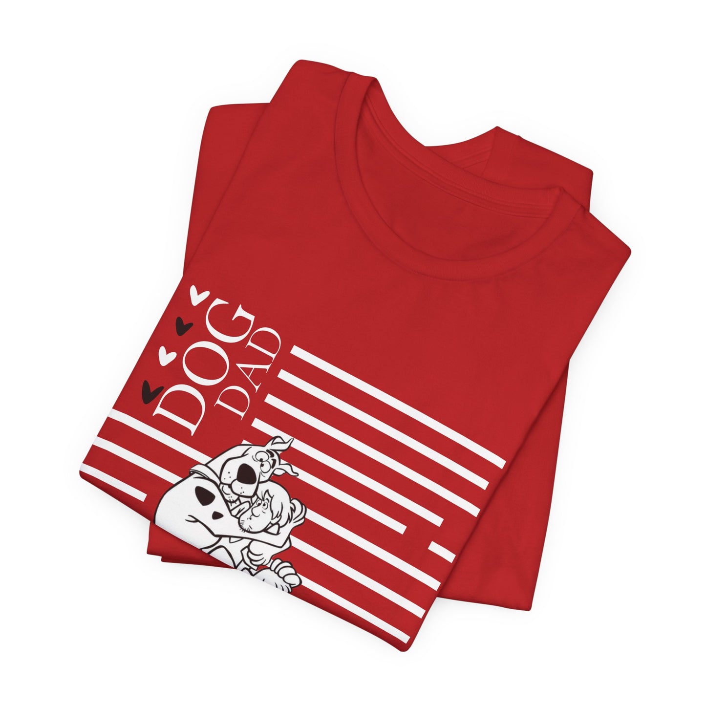 Scooby-Doo Dog Dad T-Shirt colour options — black grey navy red