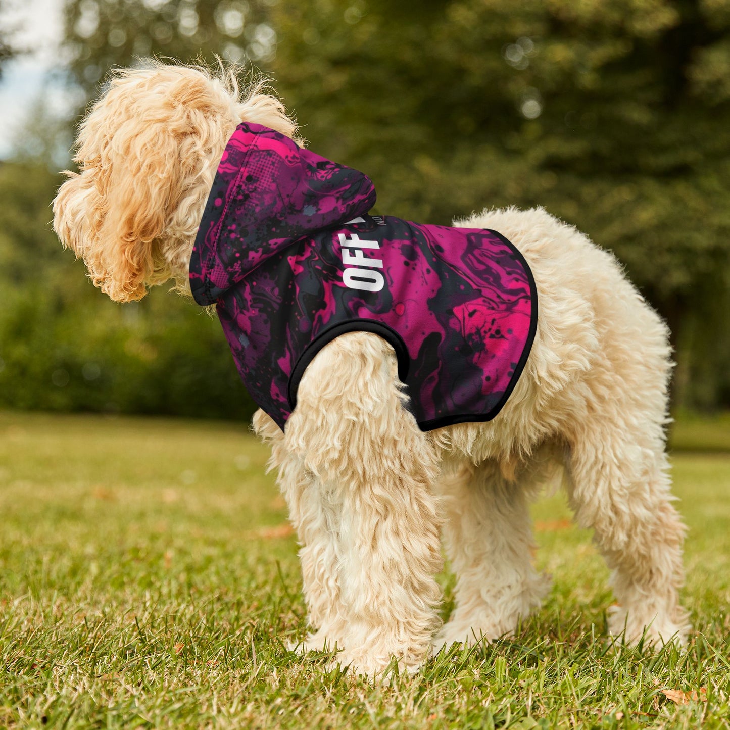 OFF LEASH™ Signature Swirl Dog Hoodie