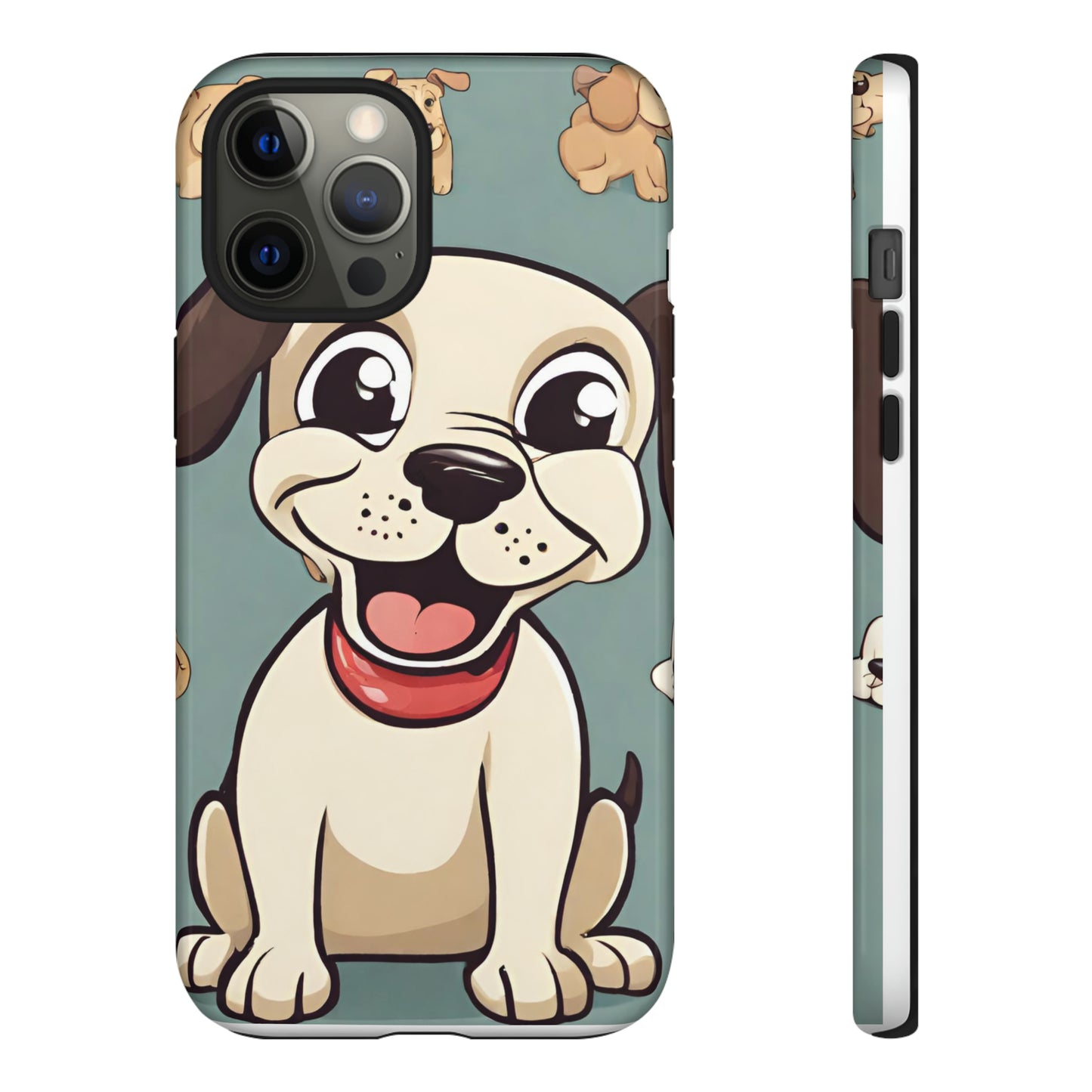 Sniffwagglendwalk™ Multi Dog Design Tough Phone CaseS. - Sniff Waggle And Walk