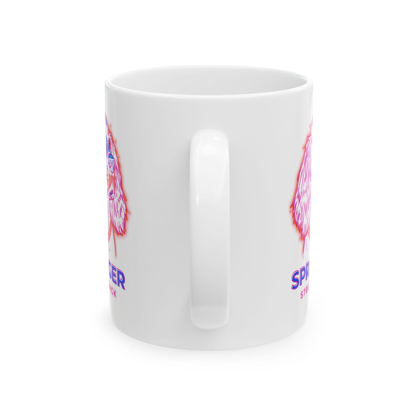 Springer Spaniel Street Pack Ceramic Mug — 11oz & 15oz