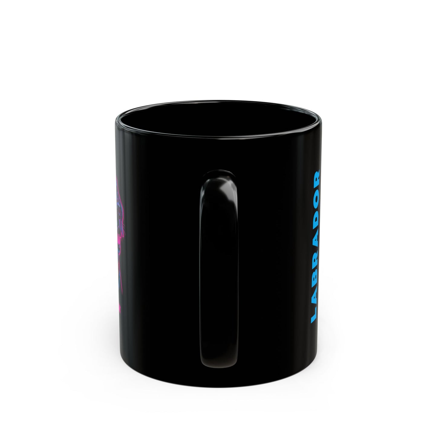 Labrador Neon Street Pack Mug — Black 11/15oz