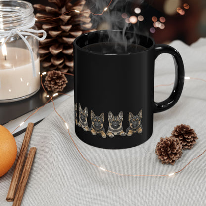 German Shepherd mug lifestyle photo