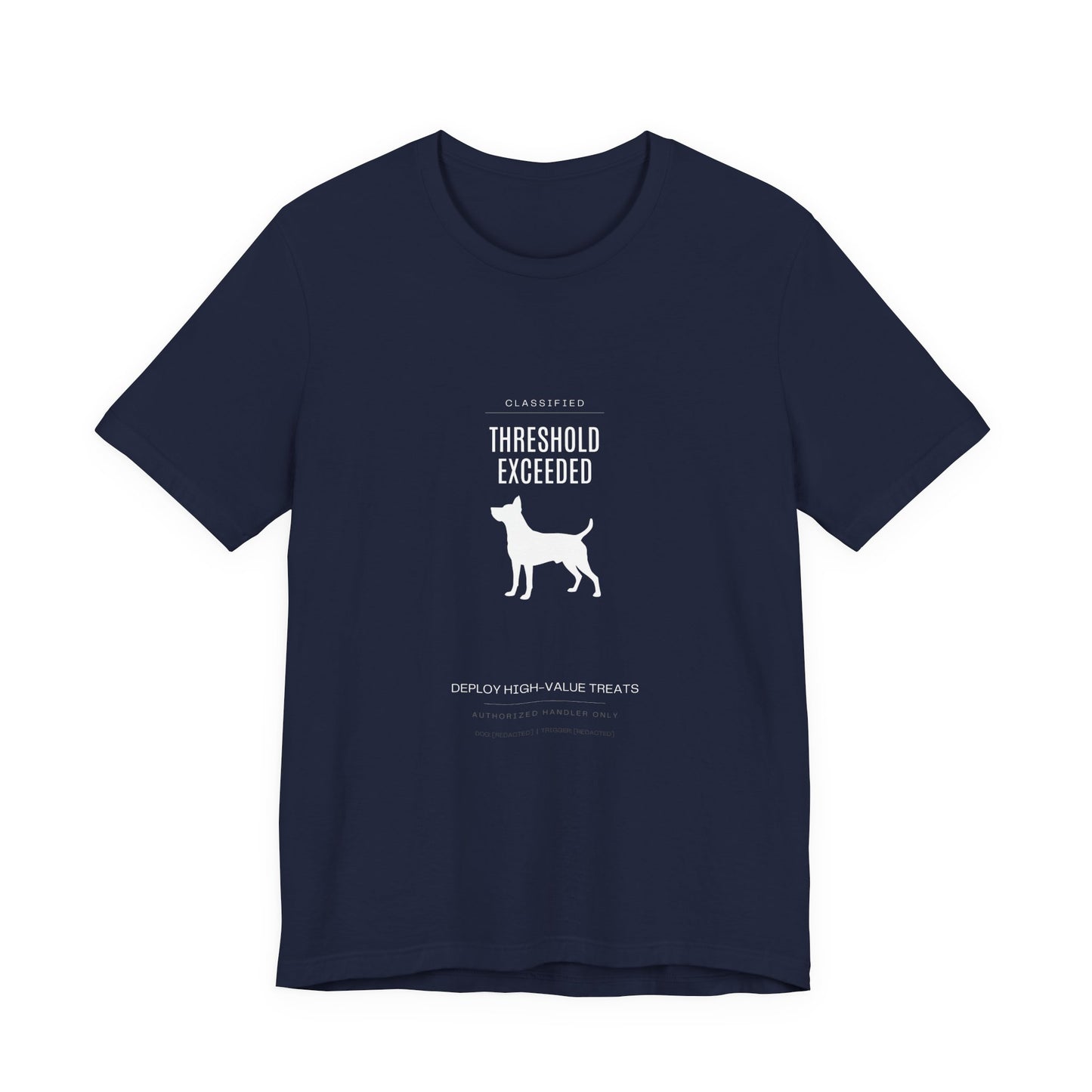 Threshold Exceeded Tee — Cybercore Graphic T‑Shirt