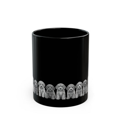 Cockapoo mug shown in hand