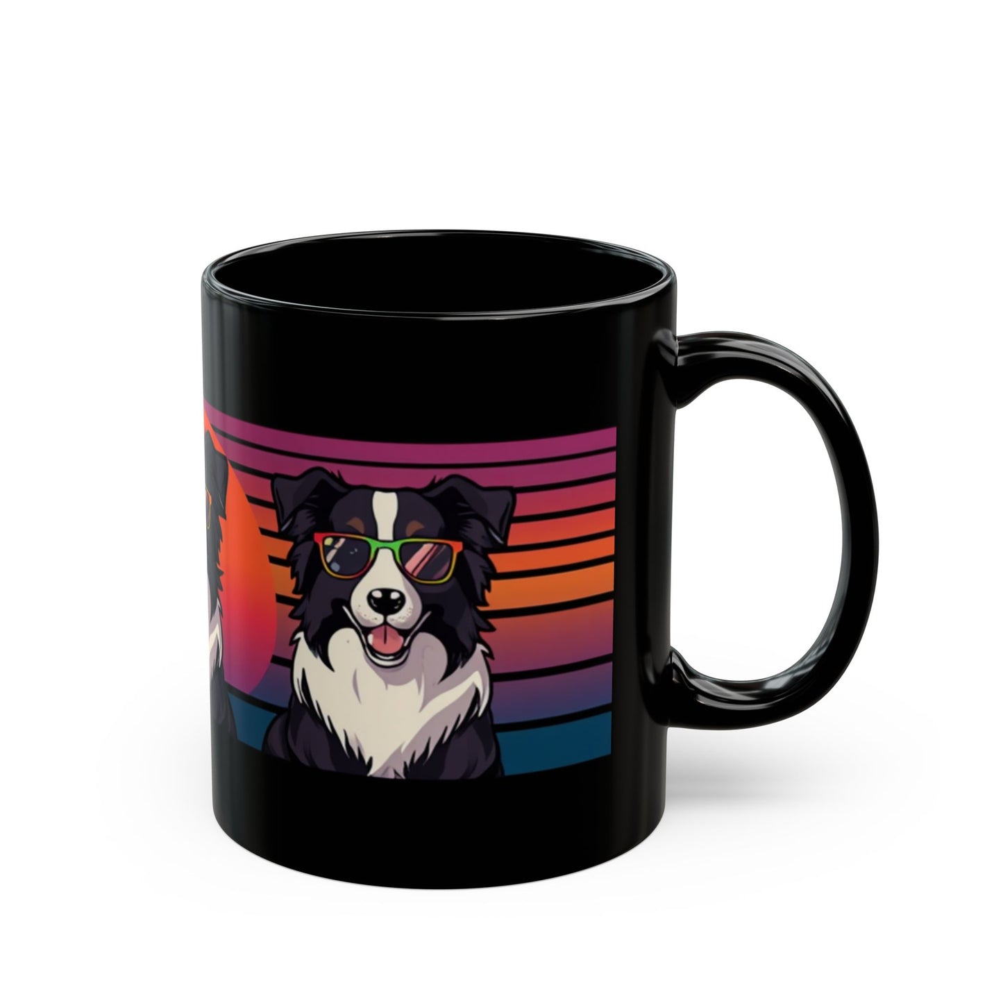 Cool Border Collie Mug —Dog Coffee Cup (11oz & 15oz)