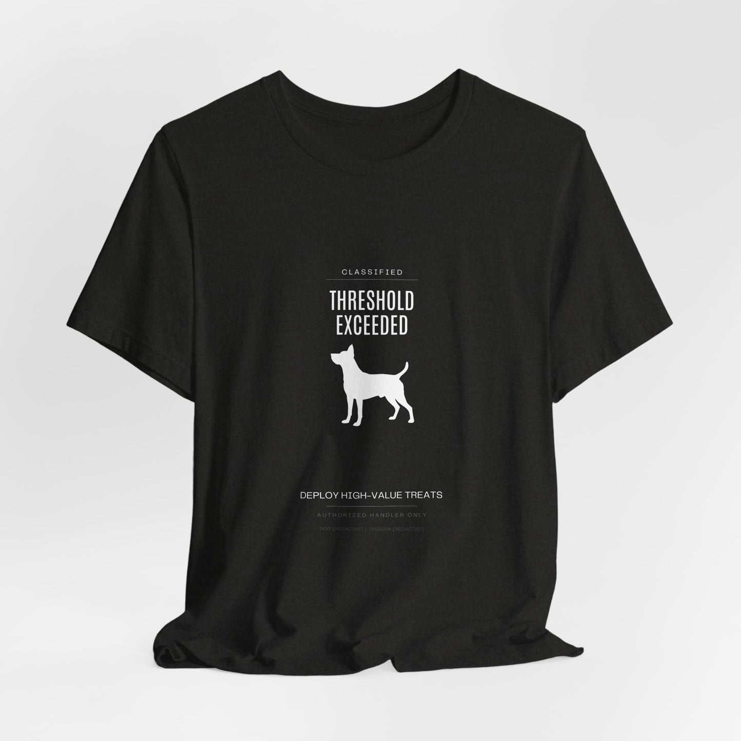 Threshold Exceeded Tee — Cybercore Graphic T‑Shirt