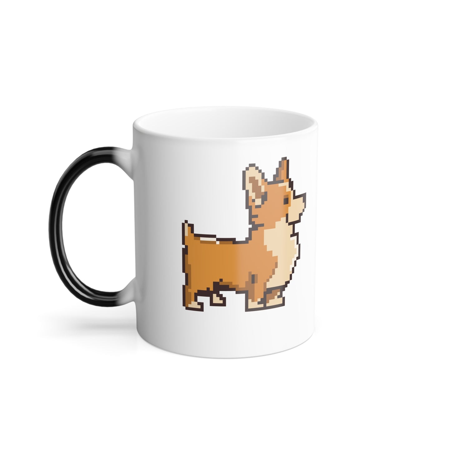 Computer Dog Color Morphing Mug, 11oz - Sniff Waggle And Walk