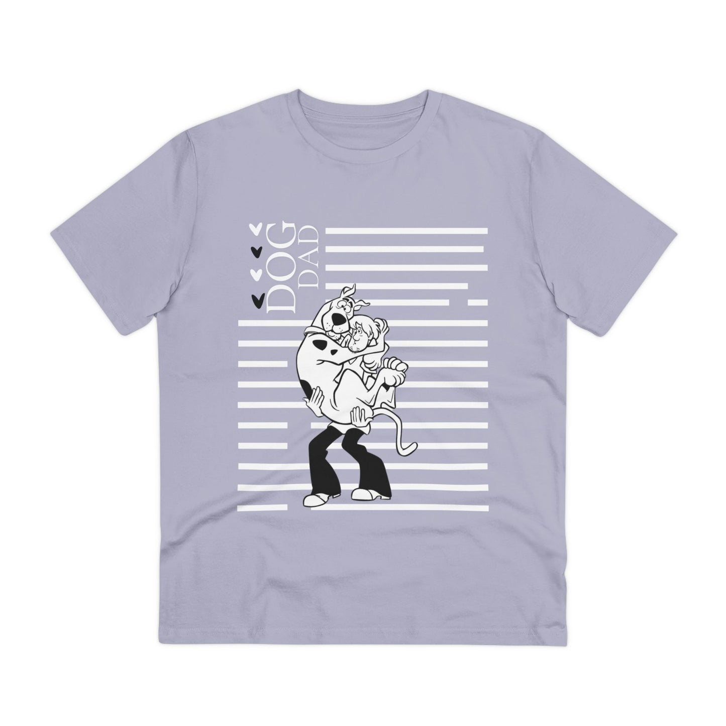 "SCOOBY DOO DOG DAD" Organic Creator T-shirt - Unisex by Sniffwaggleandwalk™