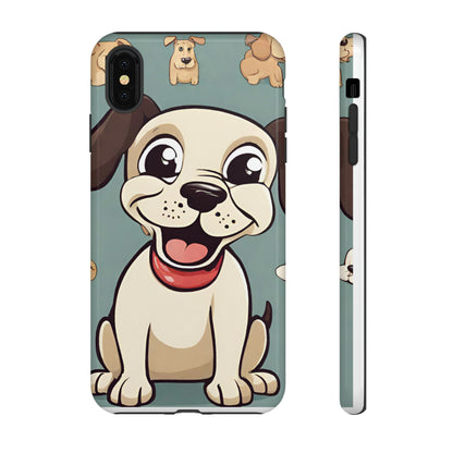 Sniffwagglendwalk™ Multi Dog Design Tough Phone CaseS. - Sniff Waggle And Walk