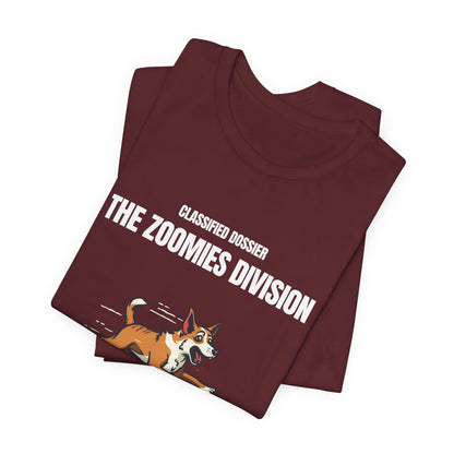 The Zoomies Division Tee — Born to Run  Dog Shirt