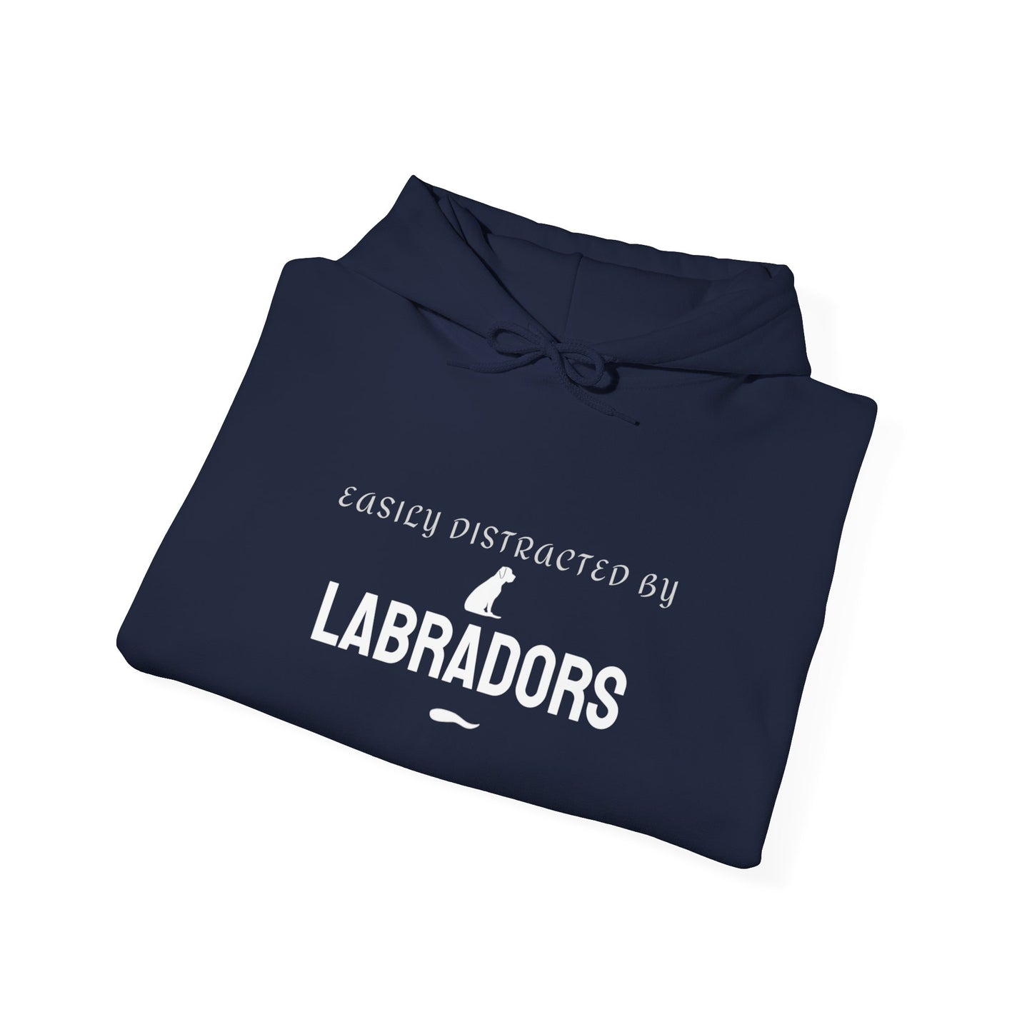 Labrador hoodie detail of double-lined hood