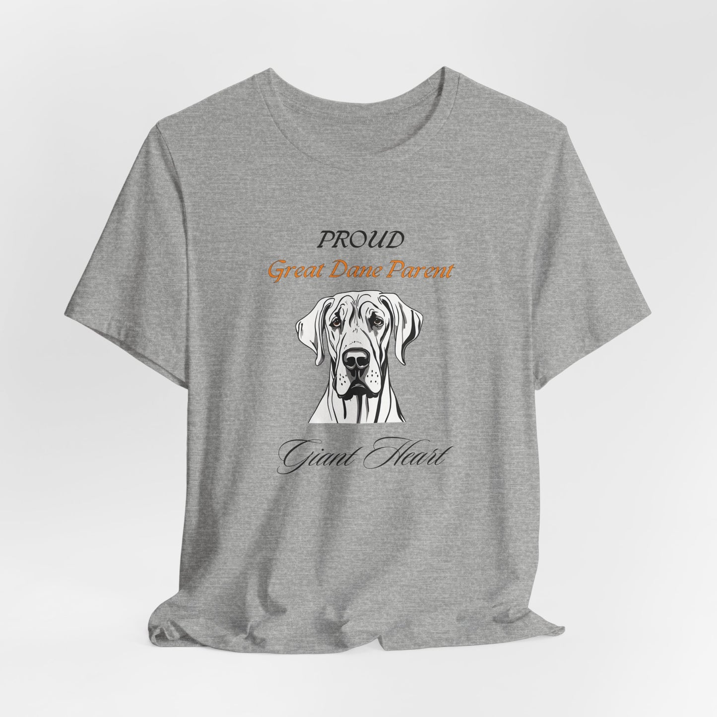 Proud Great Dane Parent unisex t-shirt, gentle giant lover gift