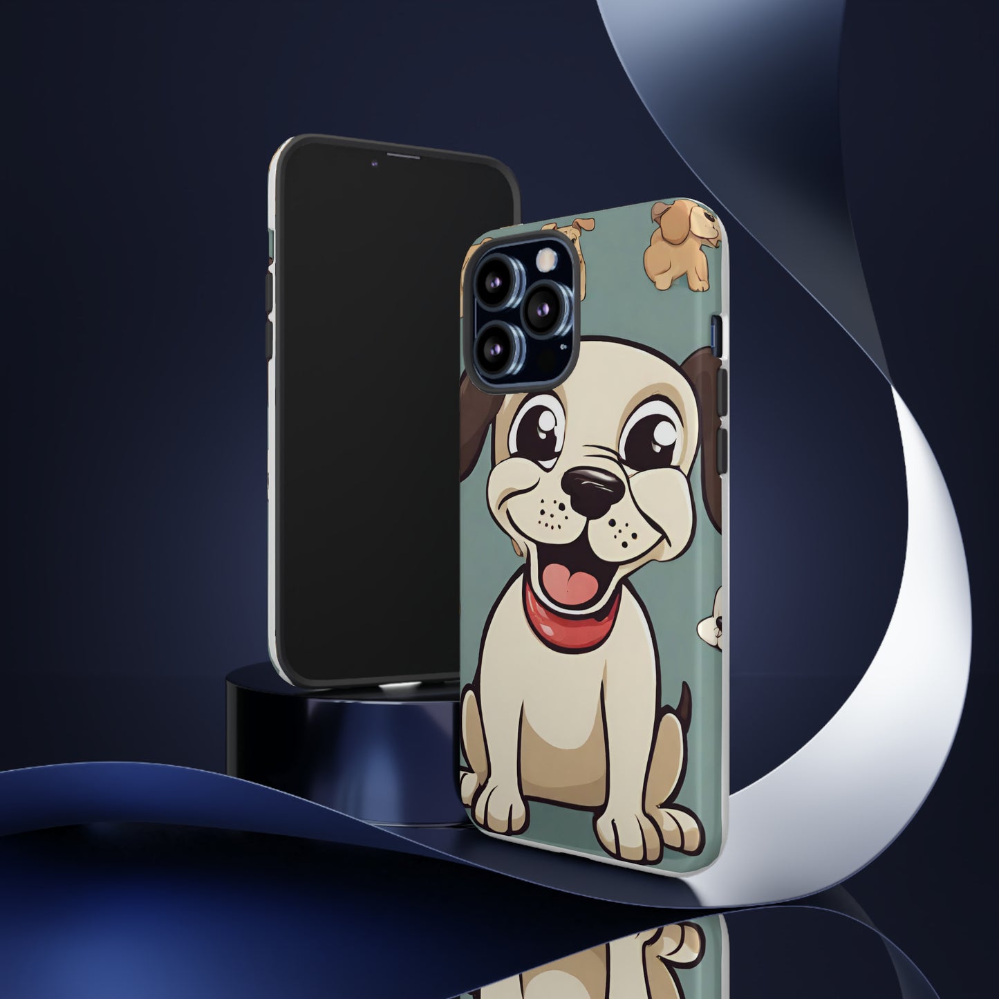 Sniffwagglendwalk™ Multi Dog Design Tough Phone CaseS. - Sniff Waggle And Walk