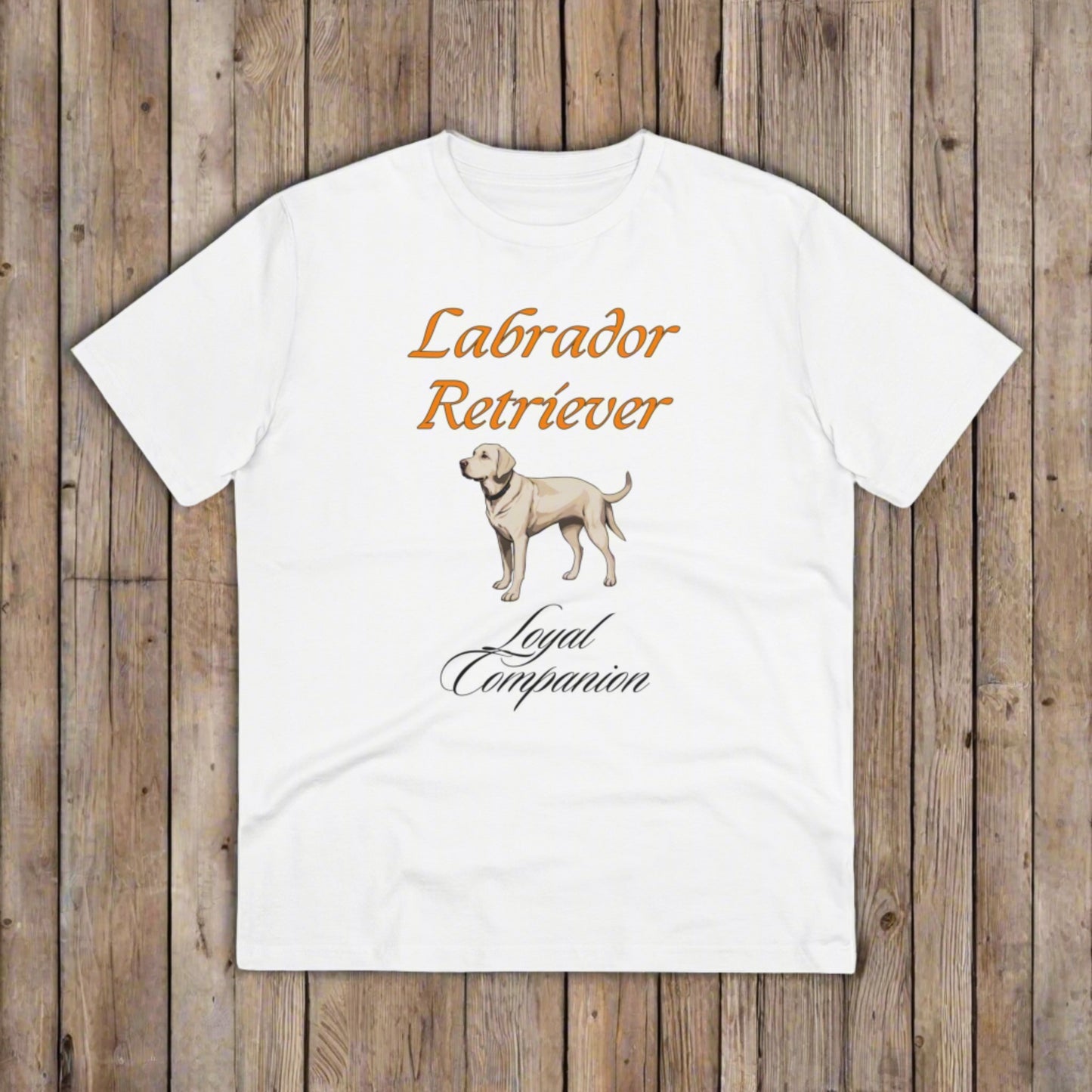 LABRADOR RETRIEVER "Loyal Companion" Organic eco friendly soft T-shirt - Unisex - Sniff Waggle And Walk