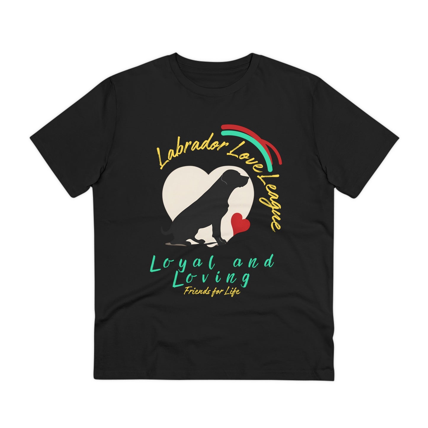 "LABRADOR LOVE LEAGUE" Organic Creator T-shirt - Unisex - Sniff Waggle And Walk