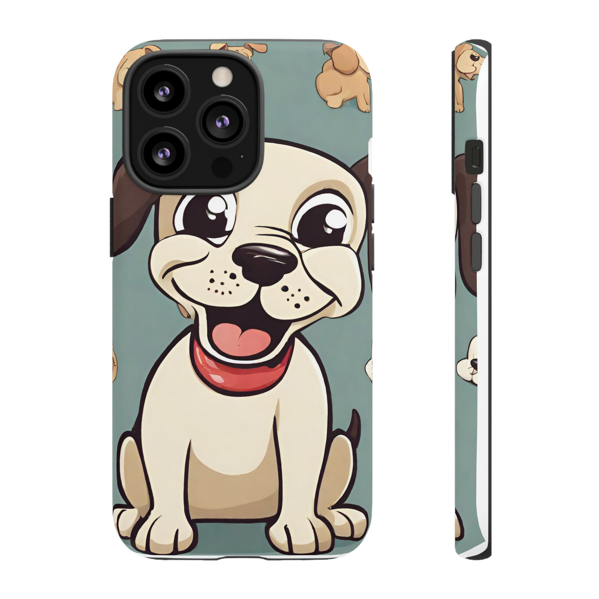 Sniffwagglendwalk™ Multi Dog Design Tough Phone CaseS. - Sniff Waggle And Walk