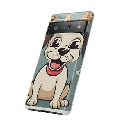 Sniffwagglendwalk™ Multi Dog Design Tough Phone CaseS. - Sniff Waggle And Walk