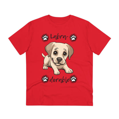 "LABRA DORABLE" Organic T-shirt - Unisex by Sniffwagglenwalk™ - Sniff Waggle And Walk