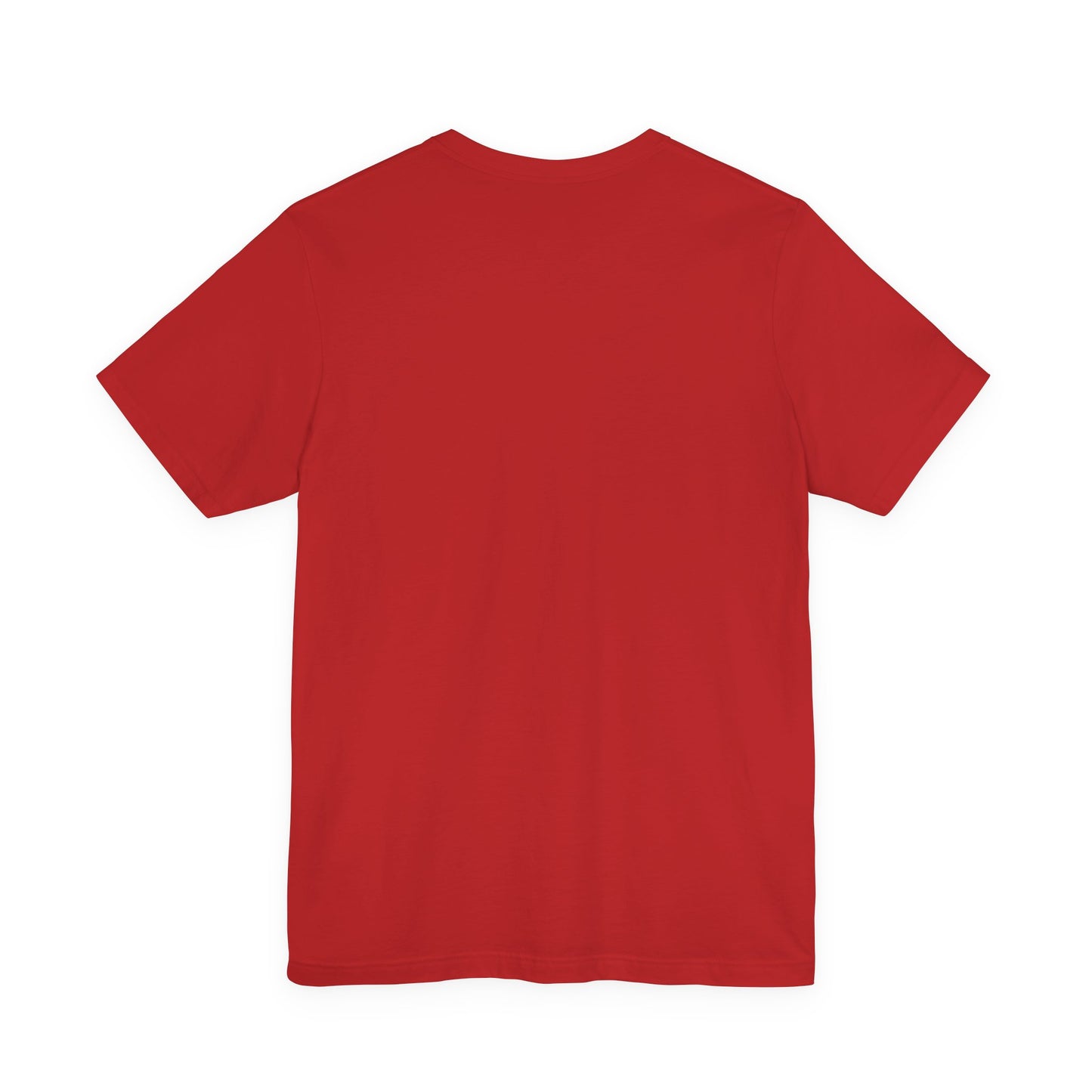 French Bulldog Baguette Natural graphic tee — hanging product shot, ribbed collar detail — SniffWaggleNWalk™
