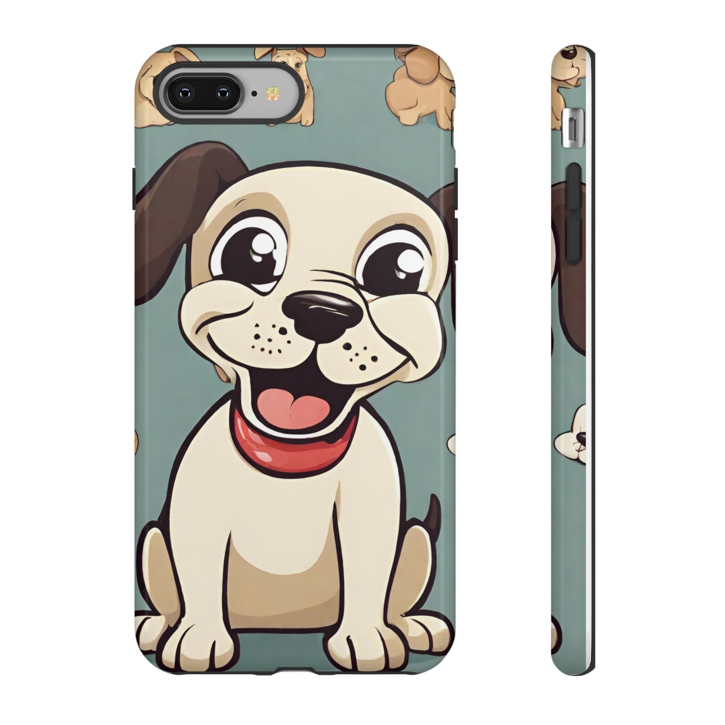 Sniffwagglendwalk™ Multi Dog Design Tough Phone CaseS. - Sniff Waggle And Walk