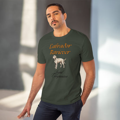 LABRADOR RETRIEVER "Loyal Companion" Organic eco friendly soft T-shirt - Unisex - Sniff Waggle And Walk