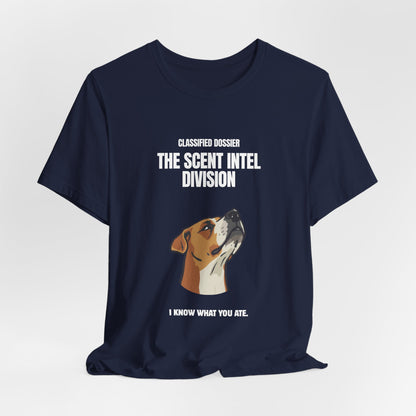 The Scent Intel Division Tee – Funny Dog Sniffer Shirt