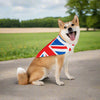 Union Jack themed- Pet Bandana-Sniffwaggleandwalk™