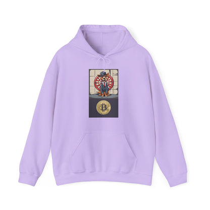 Unisex Heavy Blend bitcoin and darts™ Hooded Sweatshirt - Sniff Waggle And Walk