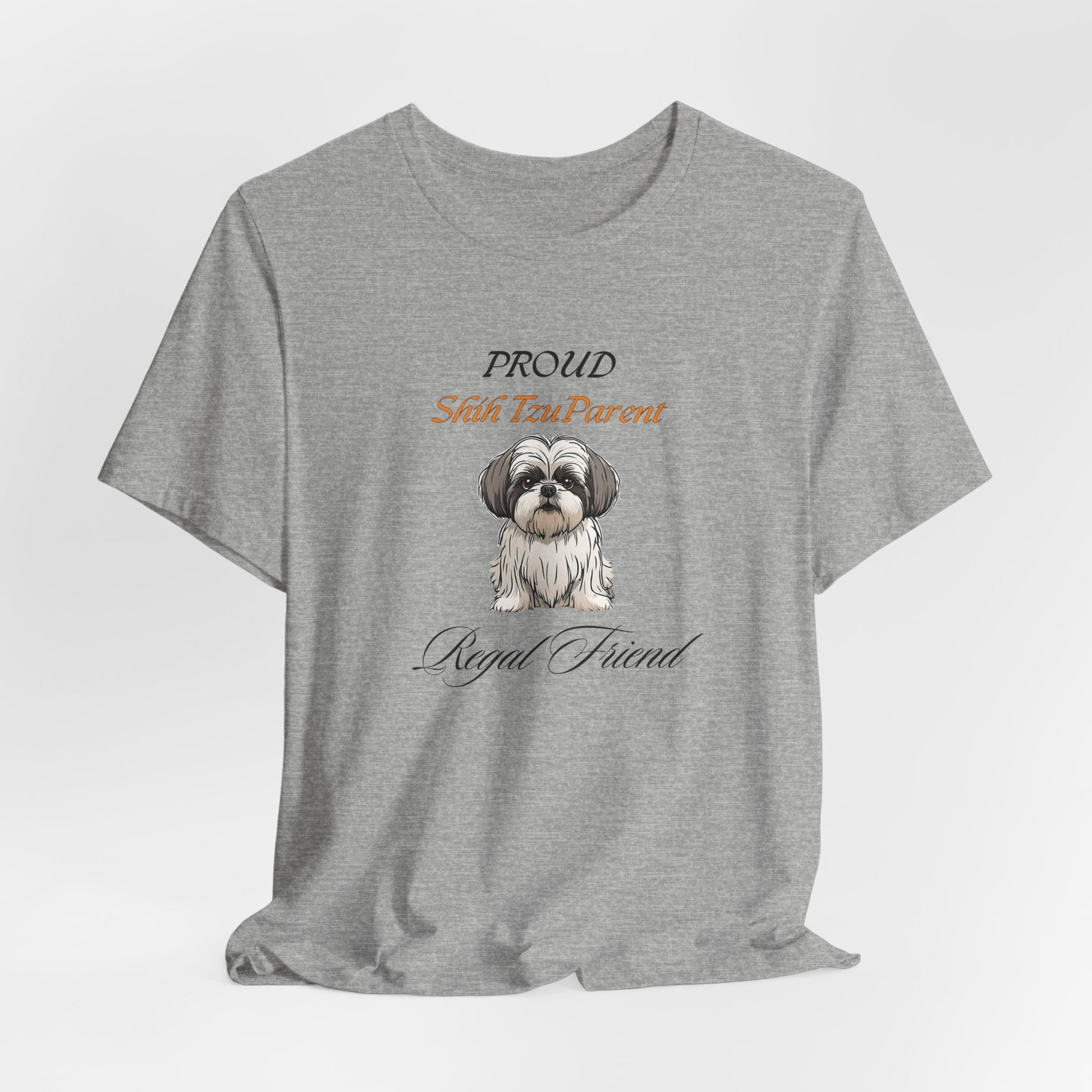 Proud Shih Tzu Parent organic cotton t-shirt detail
