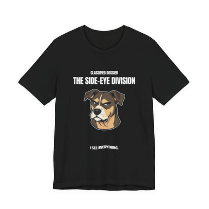Grumpy Boxer Dog T‑Shirt — Cute Cartoon Pet Portrait Tee