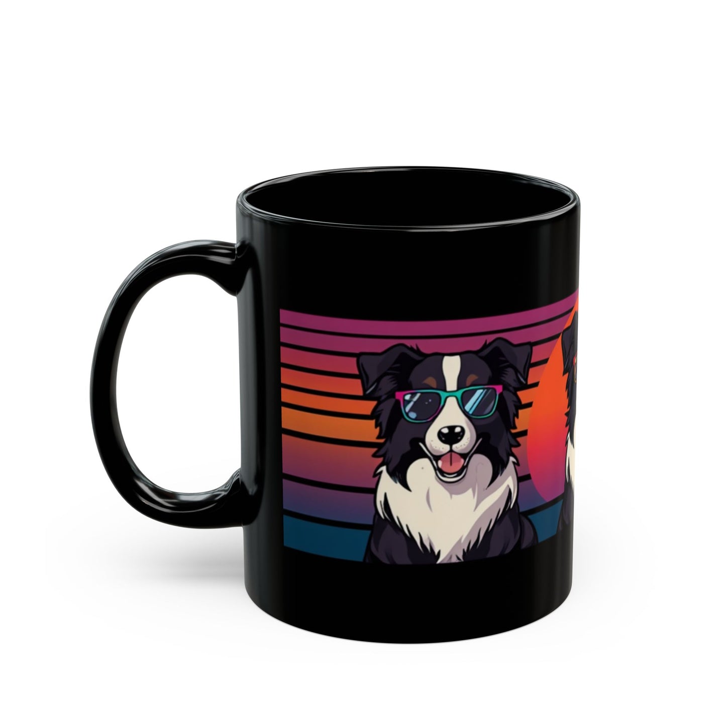Cool Border Collie Mug —Dog Coffee Cup (11oz & 15oz)