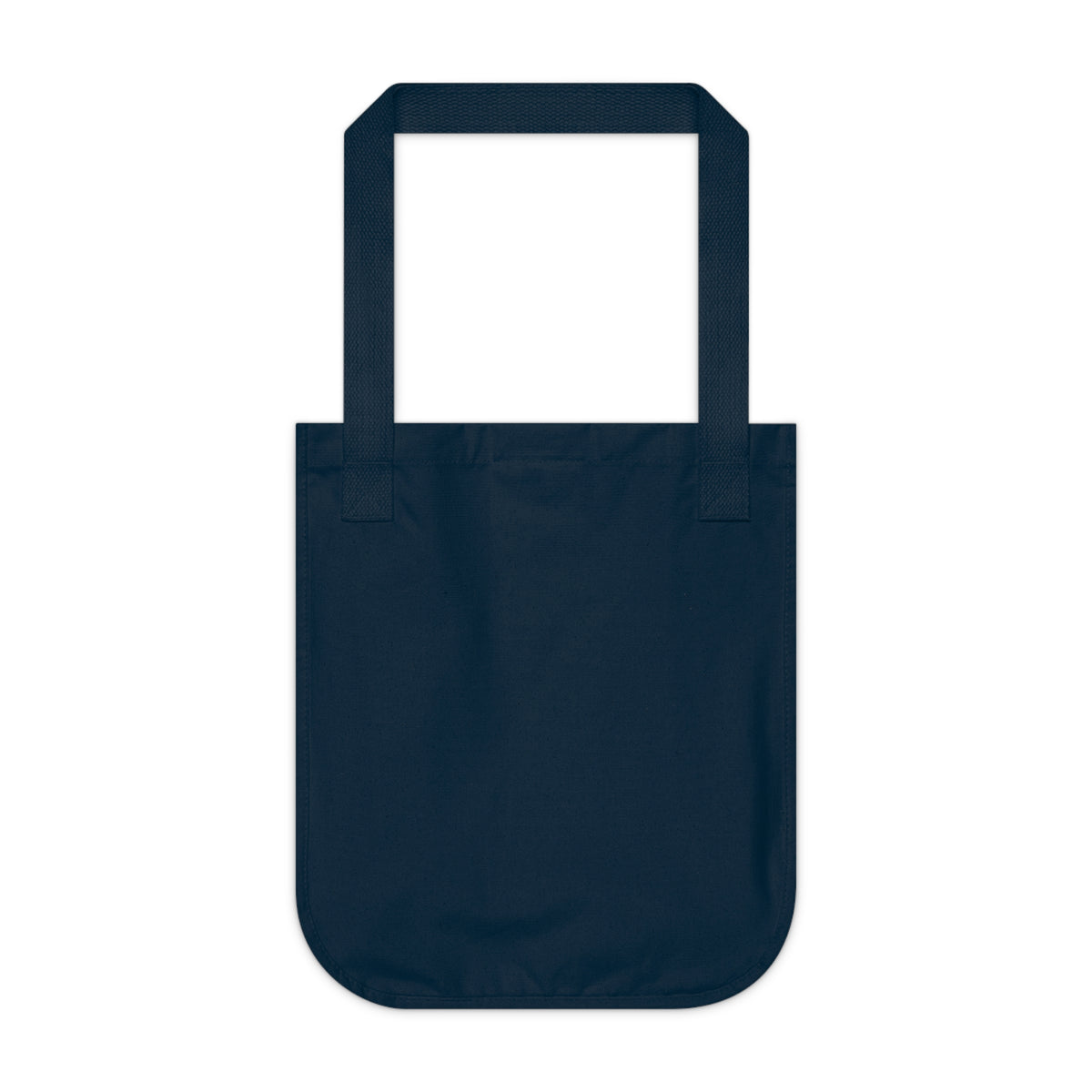 SniffWaggleNWalk™ forest dog tote in navy colourway showing woodland illustration detail
