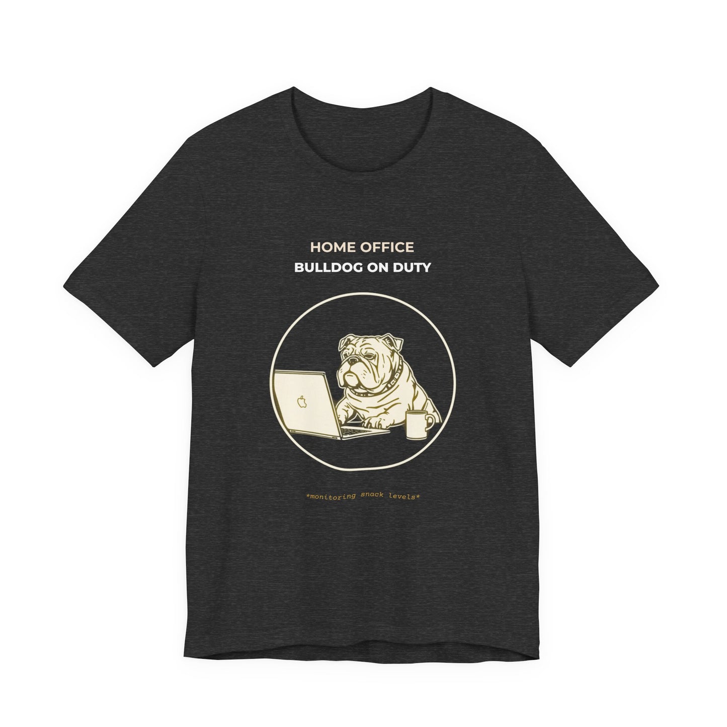 bulldog office tshirt — 'Warm Covers' Graphic T‑Shirt