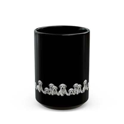 Golden Retriever coffee mug front view
