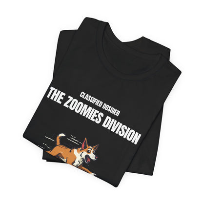 The Zoomies Division Tee — Born to Run  Dog Shirt