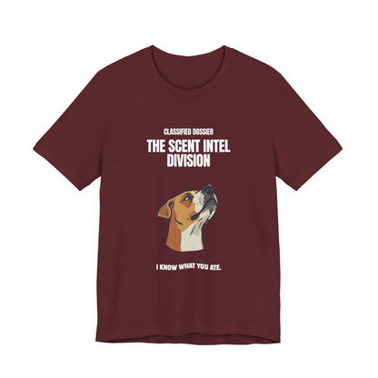 The Scent Intel Division Tee – Funny Dog Sniffer Shirt