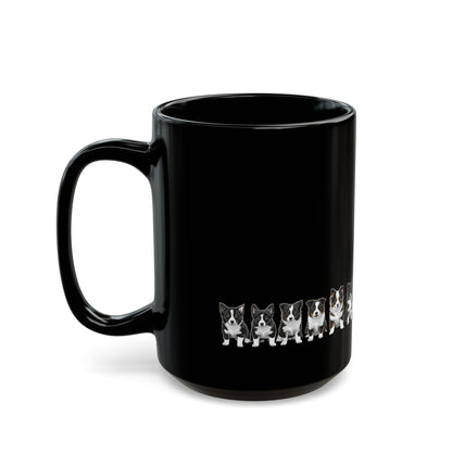 Border Collie mug, dog lover coffee cup