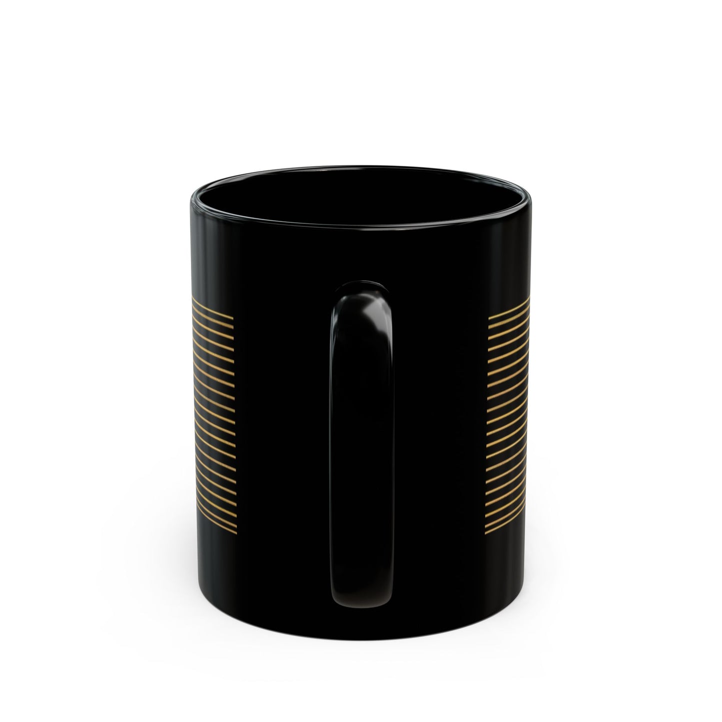 cocker Spaniel Outline Black Mug — Elegant Dog Lover Coffee Cup (11oz/15oz)