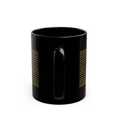 Cocker Spaniel mug with coffee on a desk