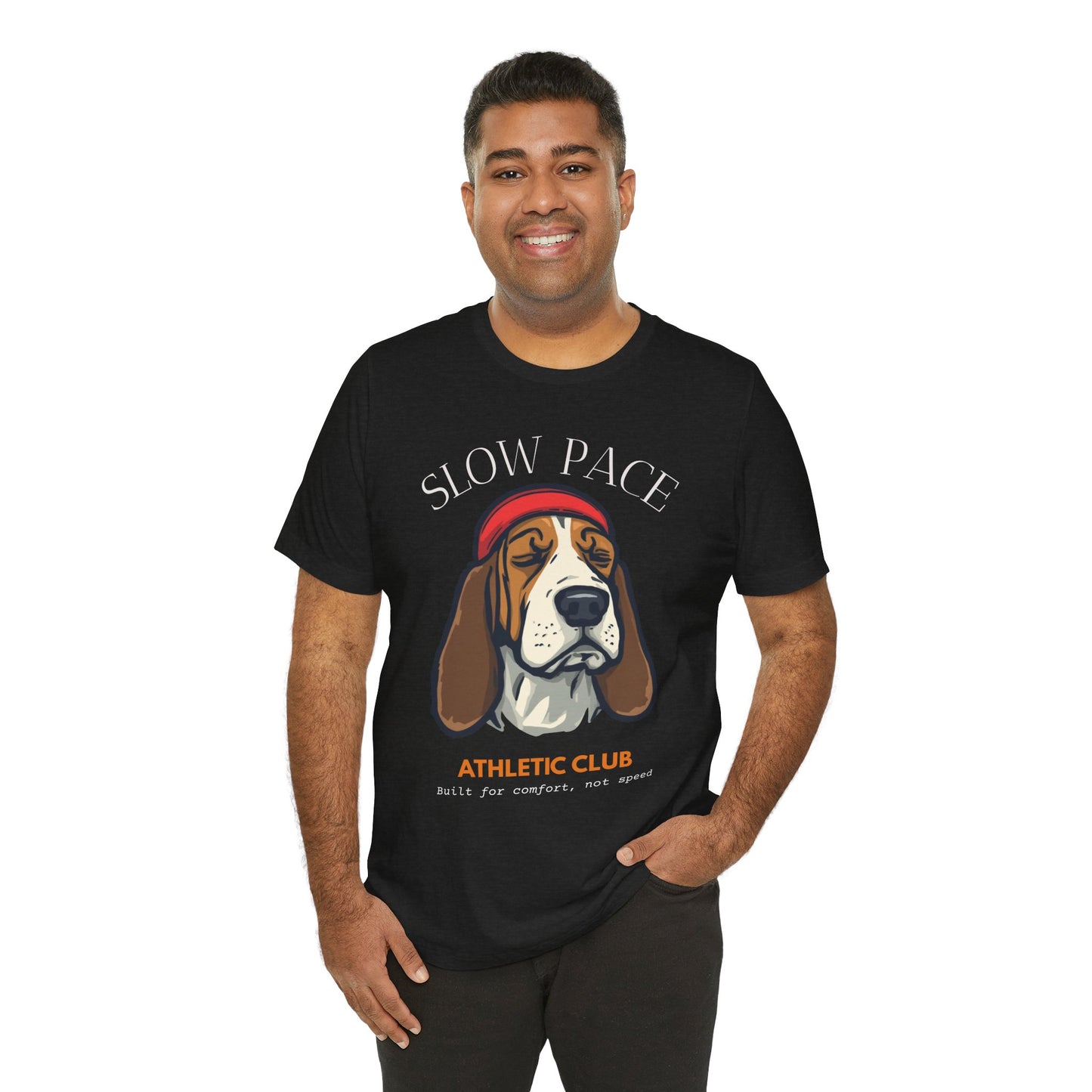 Athletic Club Basset Hound Tee