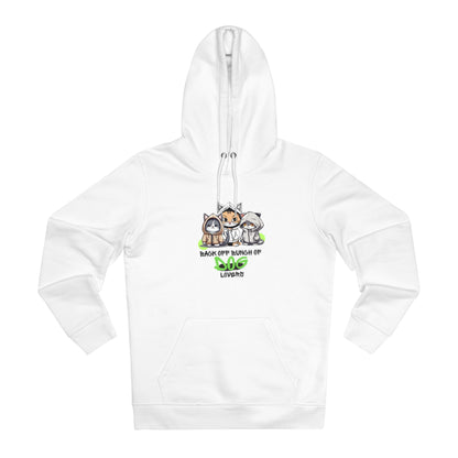 SniffwaggleNwalk™ " Back off You Bunch of Dog Lovers" Unisex Cruiser Hoodie - Sniff Waggle And Walk