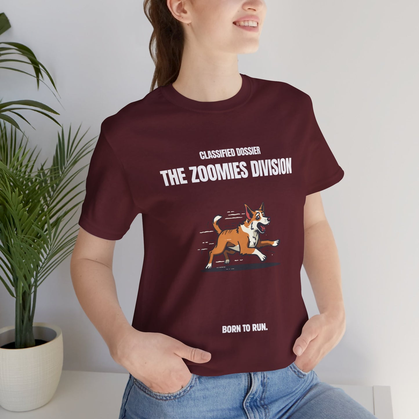 The Zoomies Division Tee — Born to Run  Dog Shirt